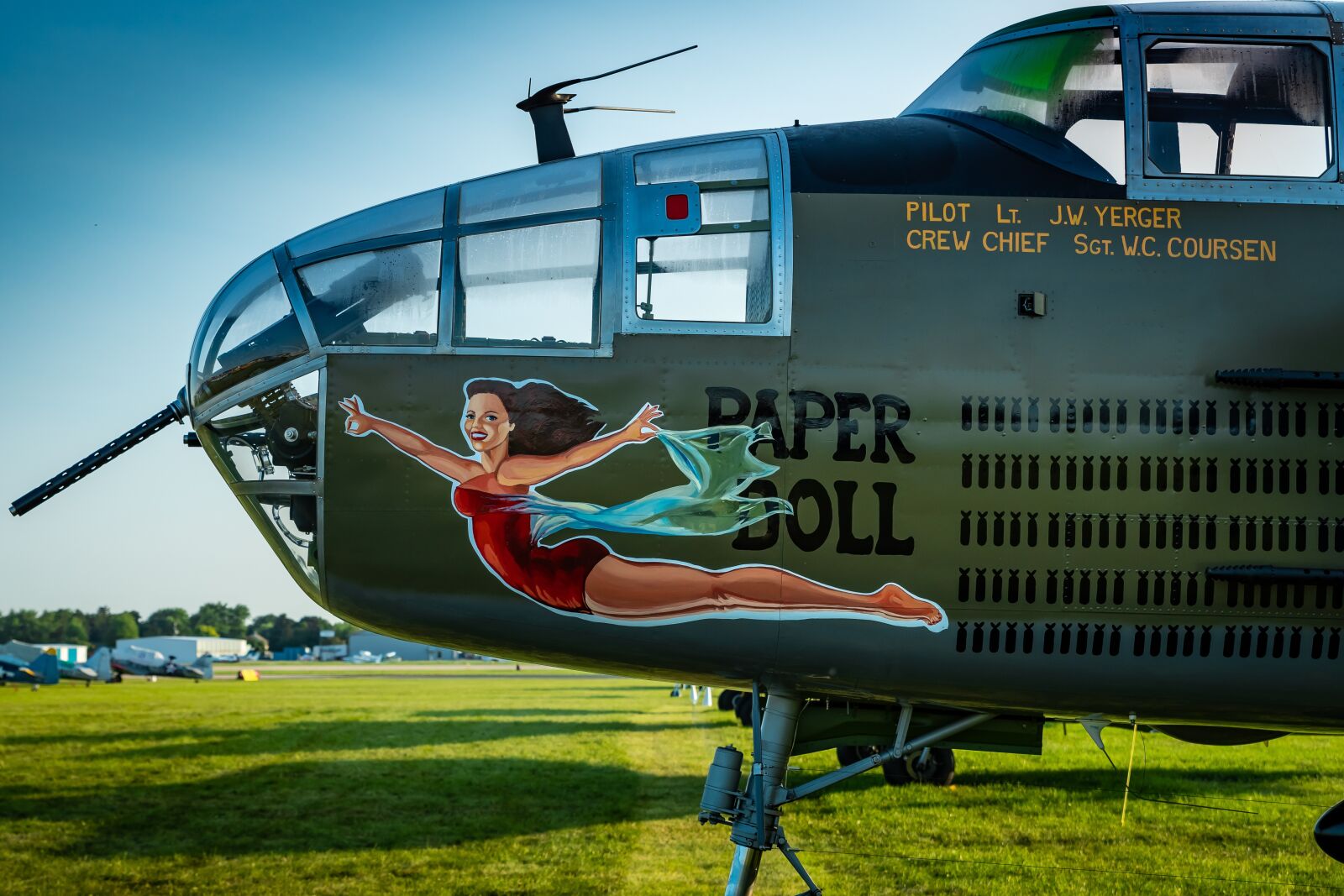 Tamron SP 24-70mm F2.8 Di VC USD sample photo. Wwii, nose art, aircraft photography