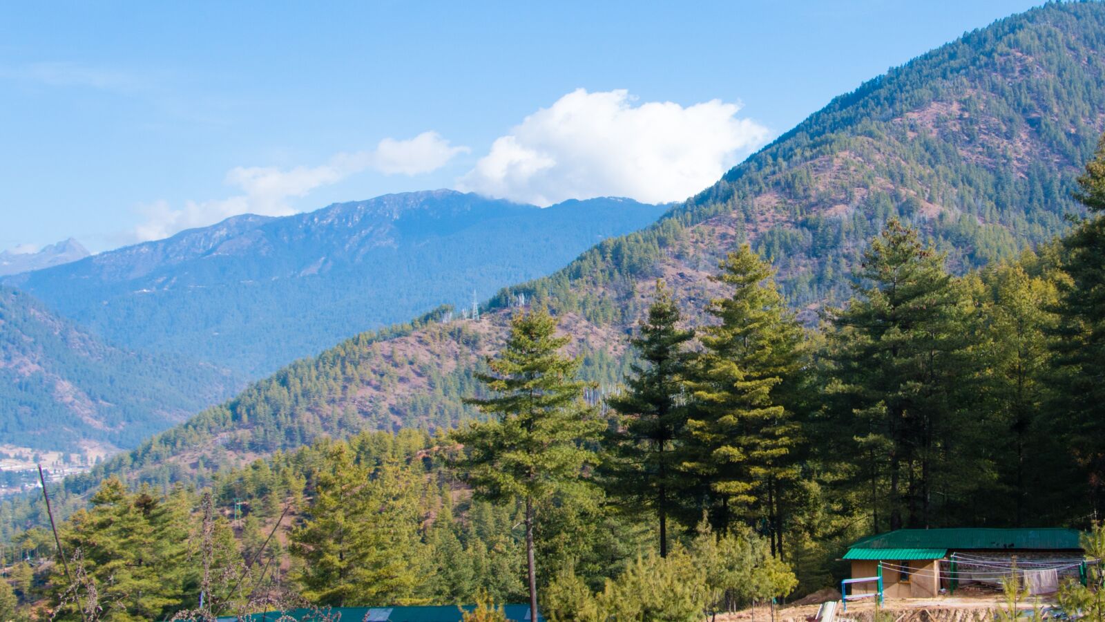 Canon EOS 70D sample photo. Hills, bhutan, nature photography