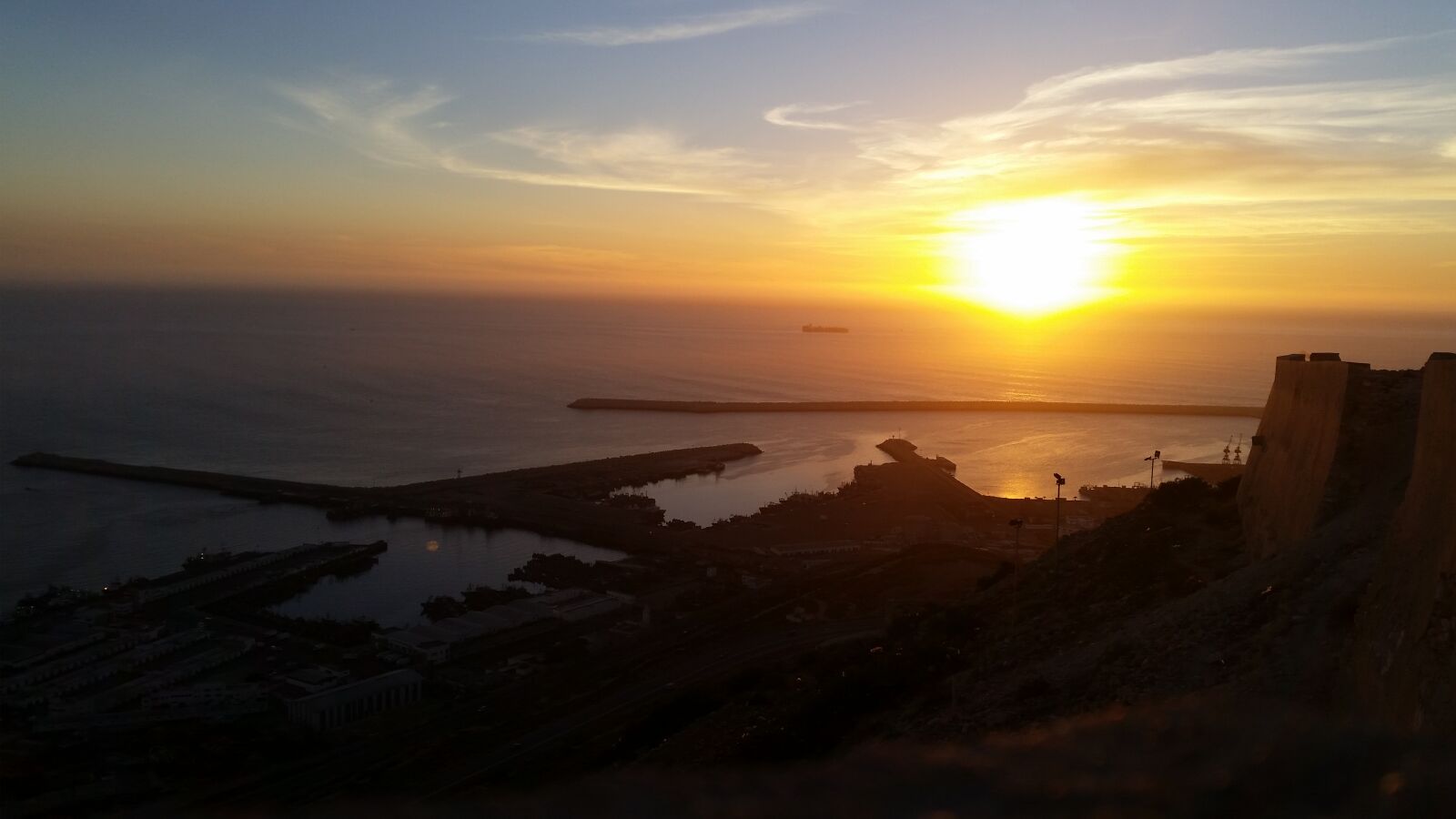 Samsung Galaxy Alpha sample photo. Orange, sky, sky, sun photography