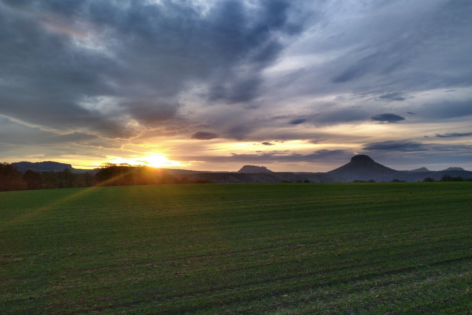 nubia Z11 MINI sample photo. Abendstimmung, sunset, rathmannsdorf photography