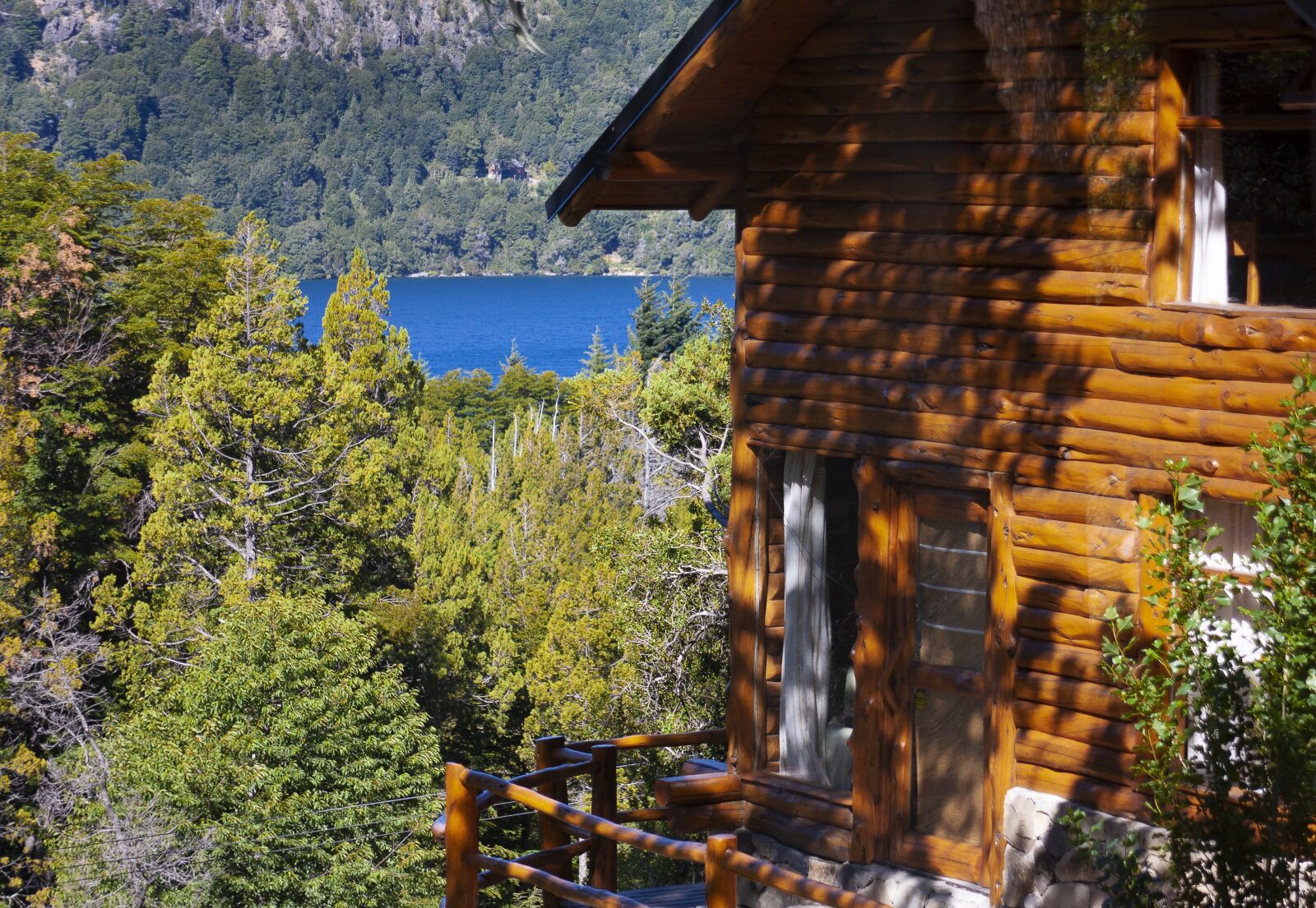 Canon EOS 40D sample photo. Cabin, forest, bariloche photography