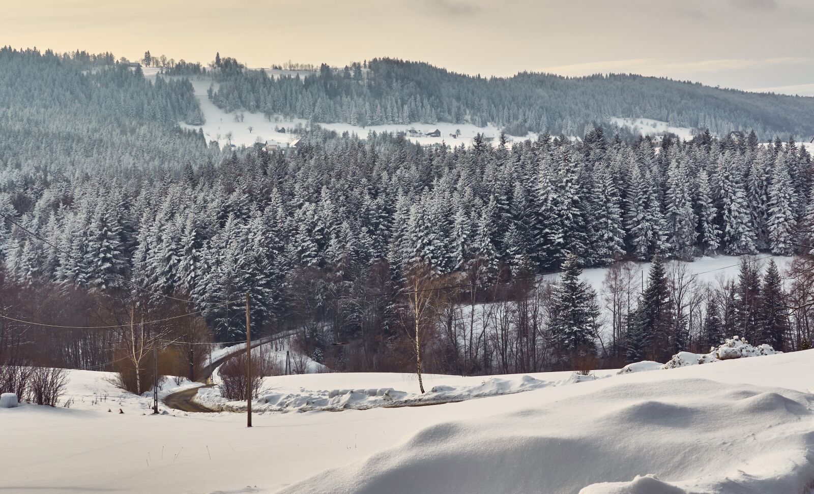 Nikon AF-S DX Nikkor 35mm F1.8G sample photo. Poland, island beskids, landscape photography