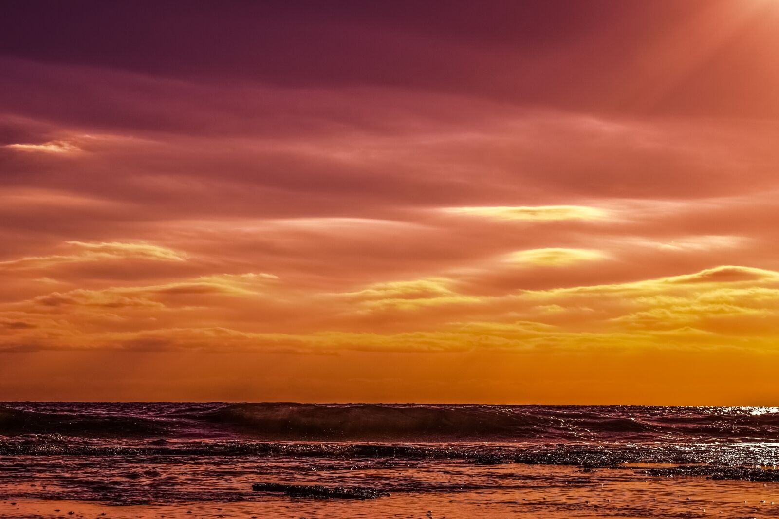Nikon D3300 sample photo. Sunset, dusk, sea photography