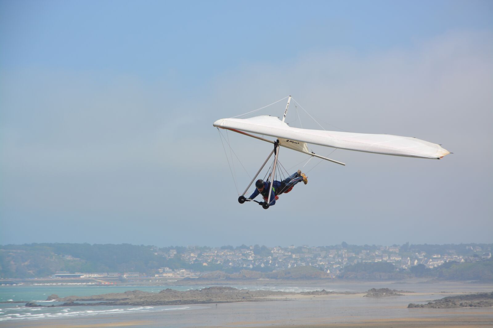 Nikon D5200 sample photo. Delta-plane, free flight, blue photography