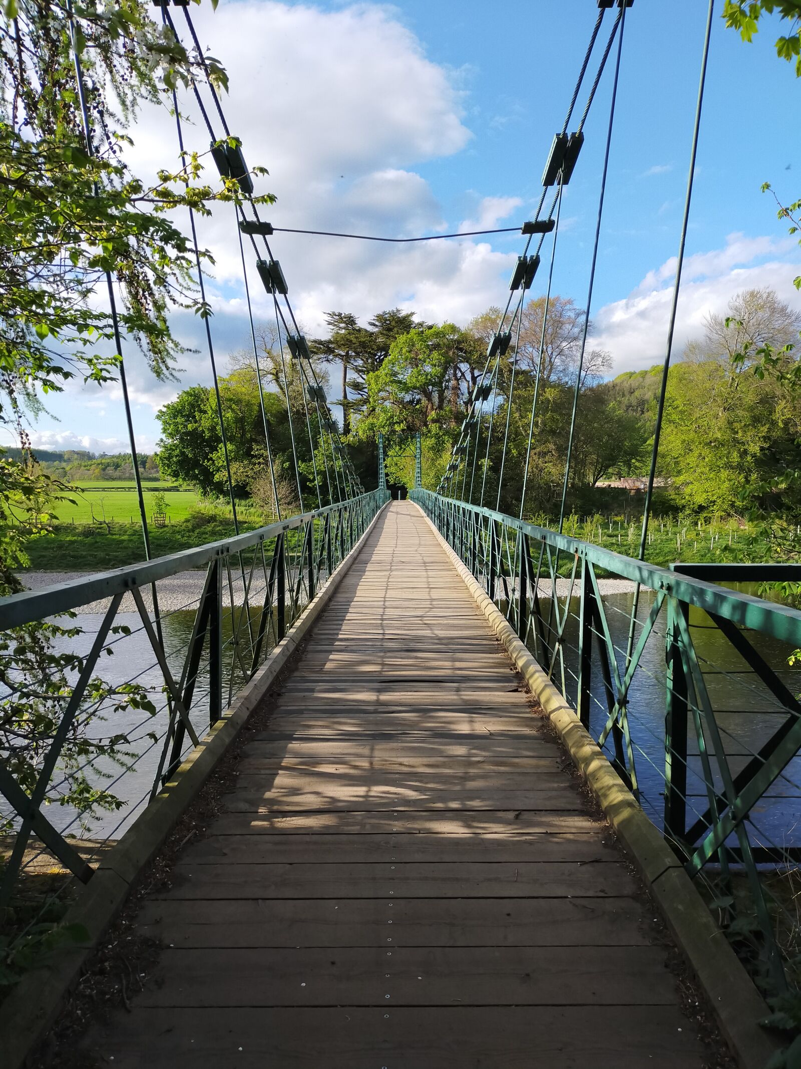 OPPO A9 2020 sample photo. Suspension bridge, bridge, foot photography