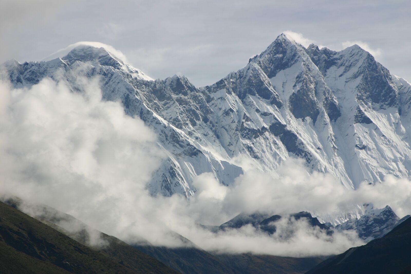 Canon EOS 300D (EOS Digital Rebel / EOS Kiss Digital) sample photo. Everest, lhotse, himalaya photography