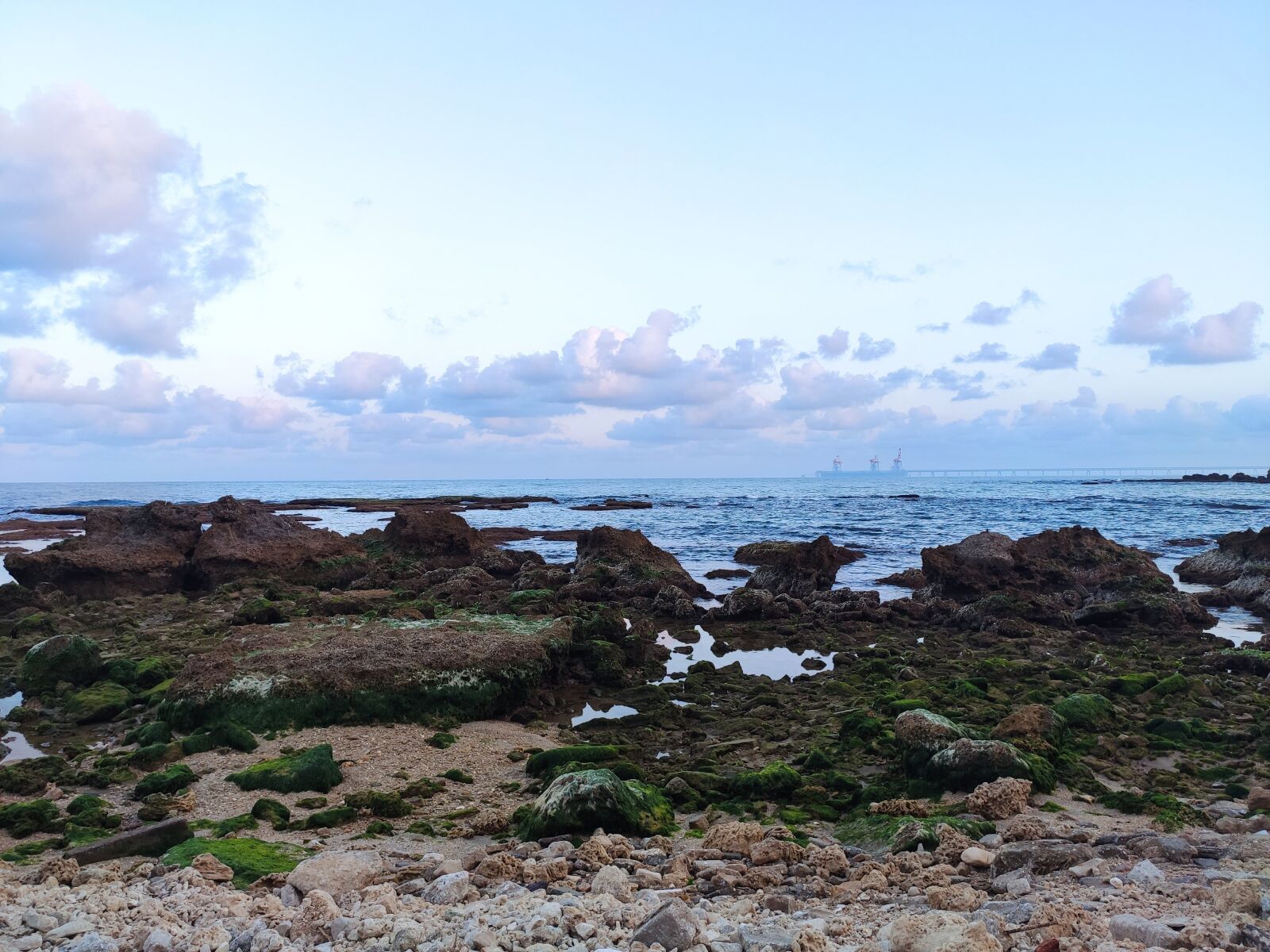 Xiaomi Mi 9T sample photo. Sea, clouds, rocks photography