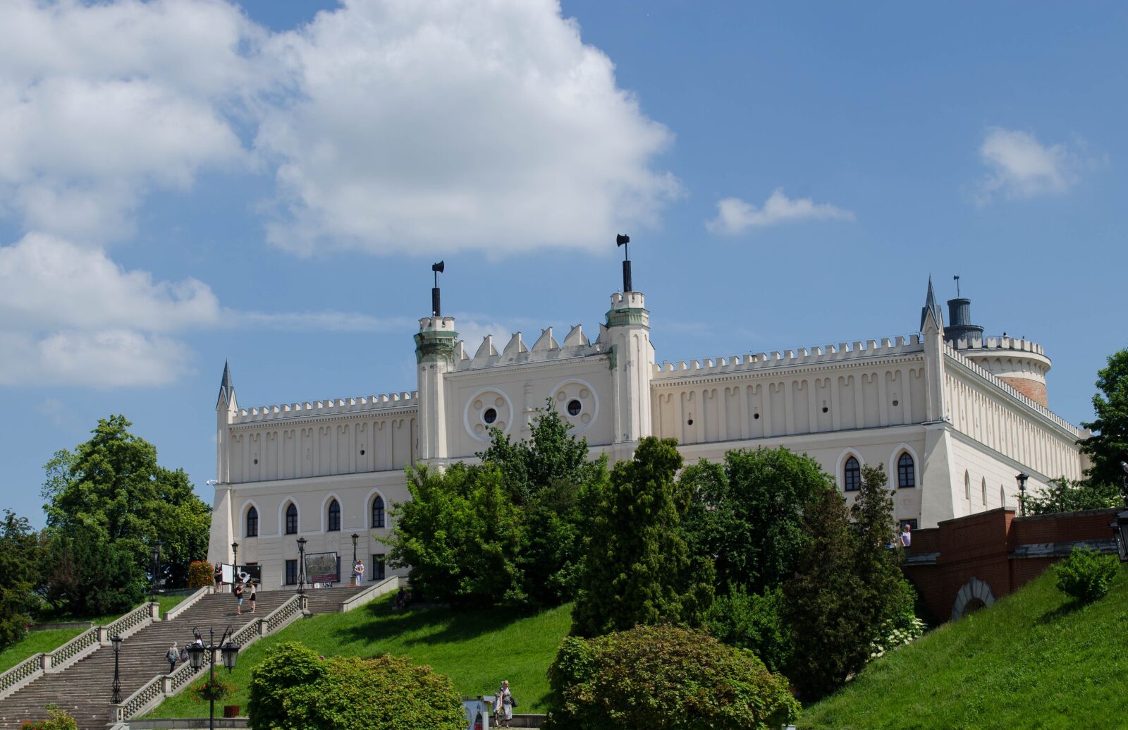 Nikon D5100 sample photo. Castle, lublin, architecture photography