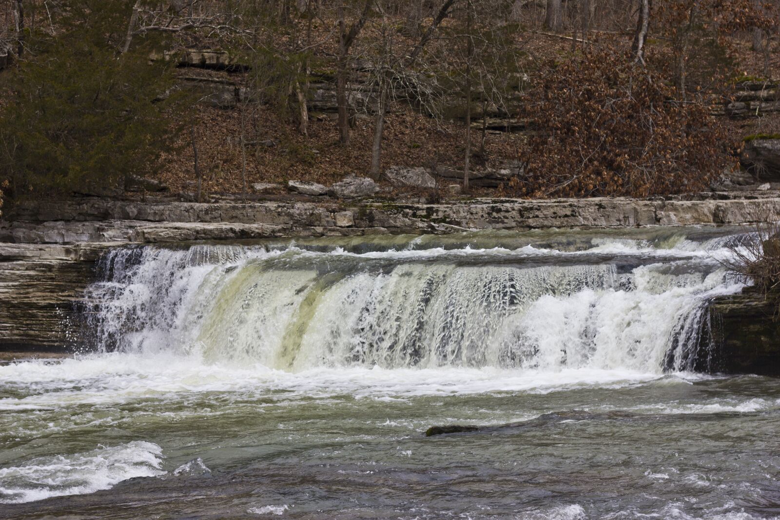 Canon EOS 550D (EOS Rebel T2i / EOS Kiss X4) sample photo. Waterfalls, winter, winter waterfall photography