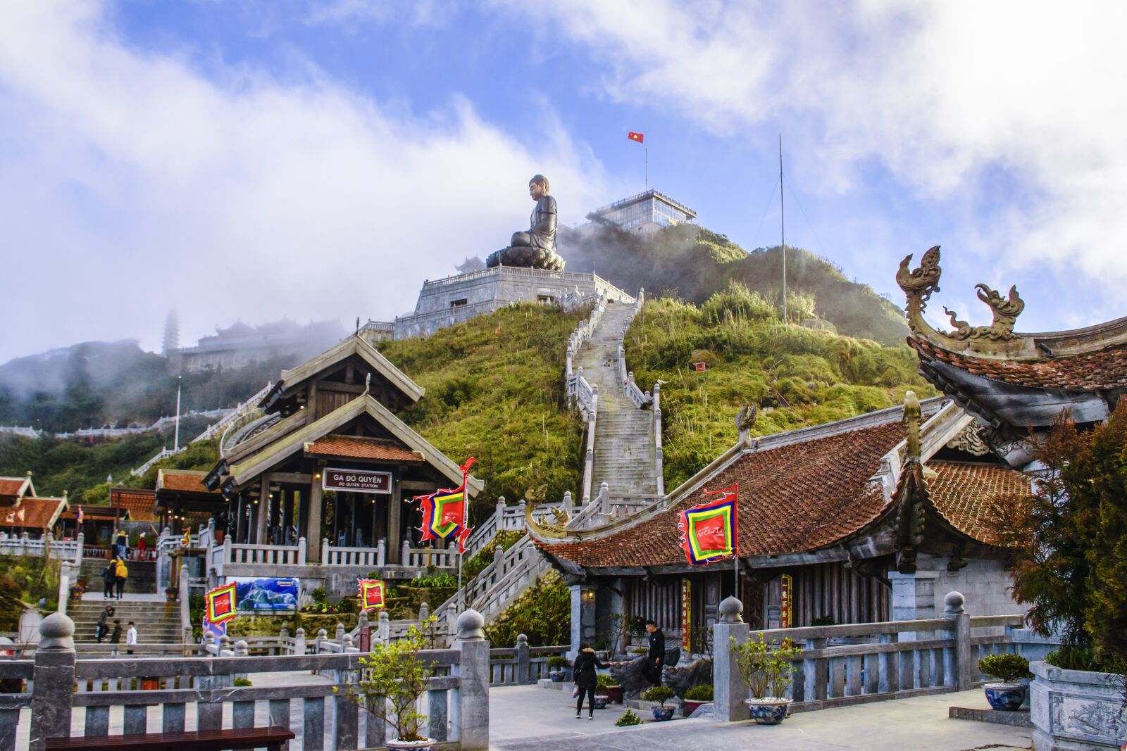 Nikon D5600 sample photo. Buddha, landscape, mountains photography