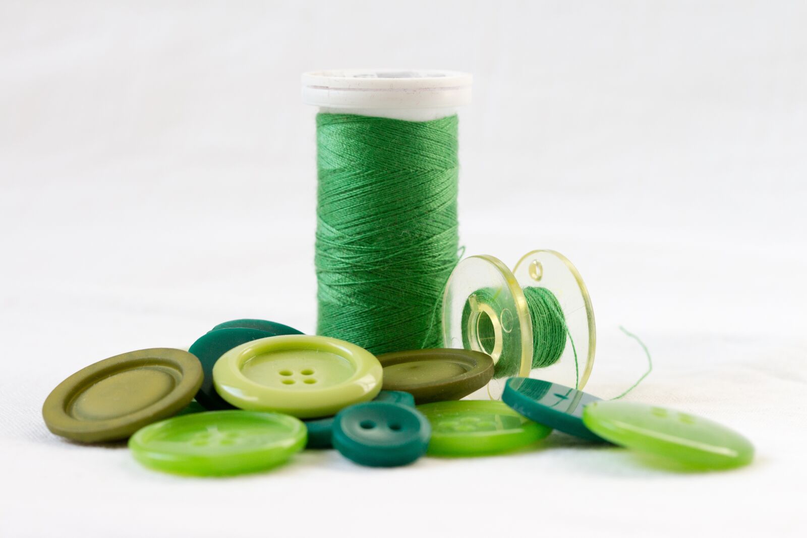 Canon EF-S 60mm F2.8 Macro USM sample photo. Thread, green, orb photography