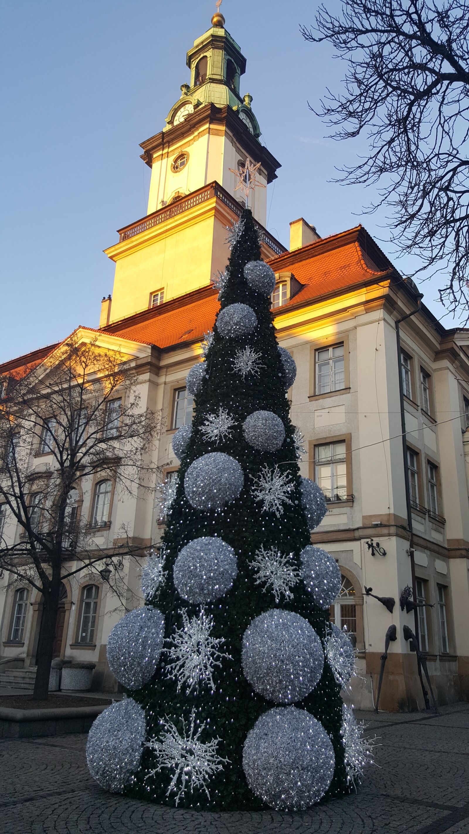 Samsung Galaxy S6 sample photo. Christmas tree, deer, mountain photography