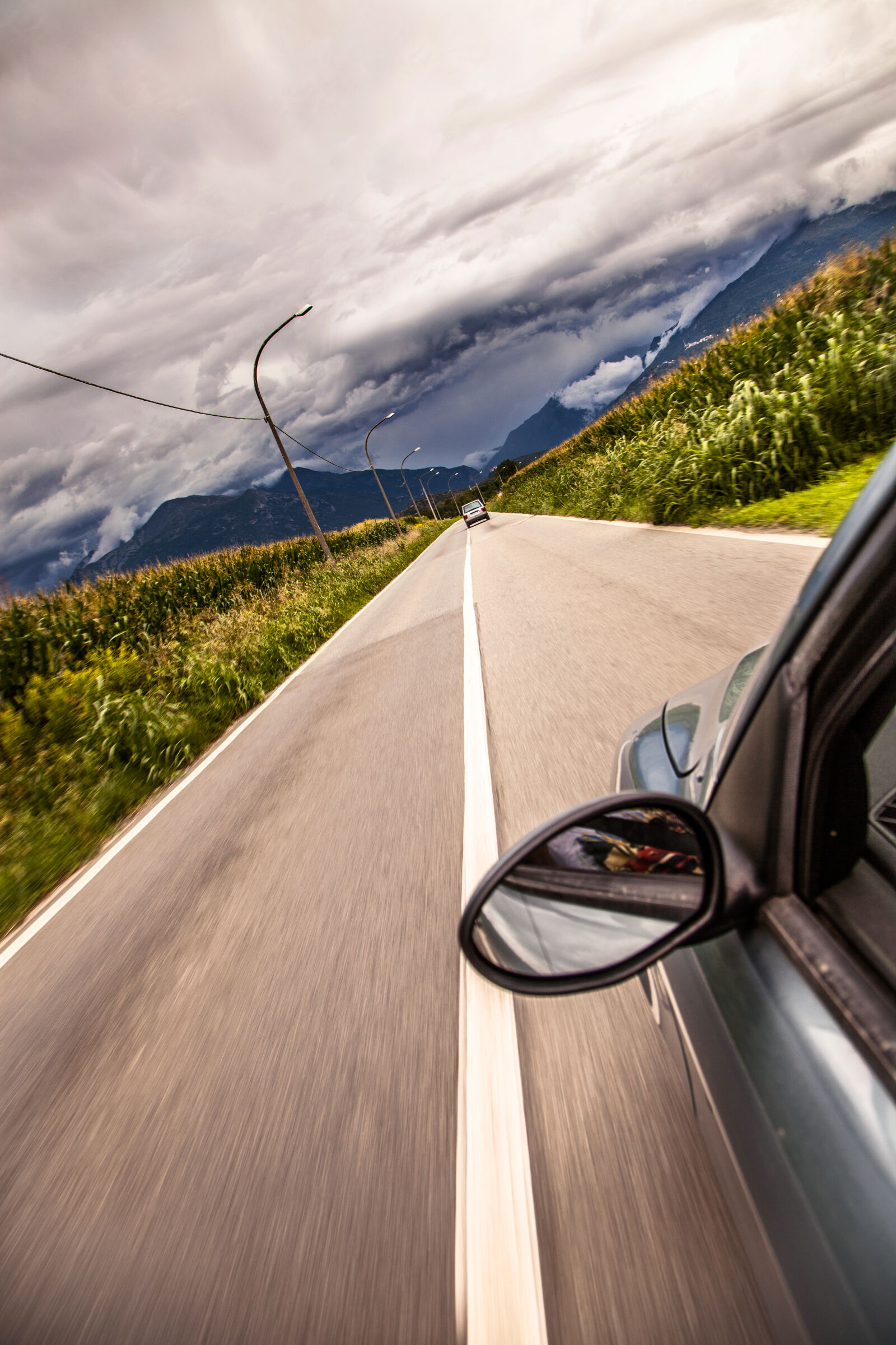 Canon EF 24-105mm F4L IS USM sample photo. Car, driving, road, roadtrip photography
