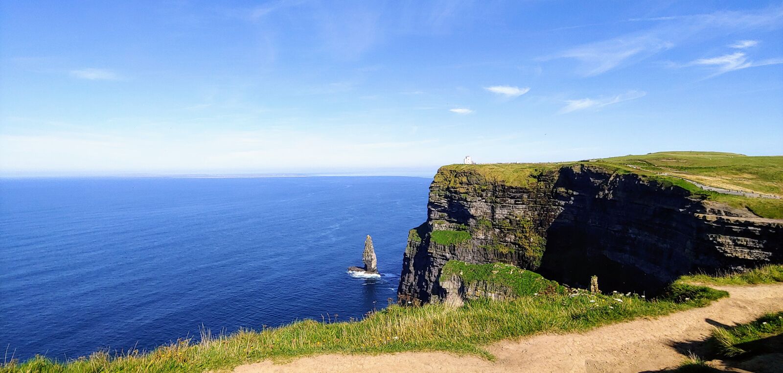 LG G7 THINQ sample photo. Ireland, cliff, cliffs photography