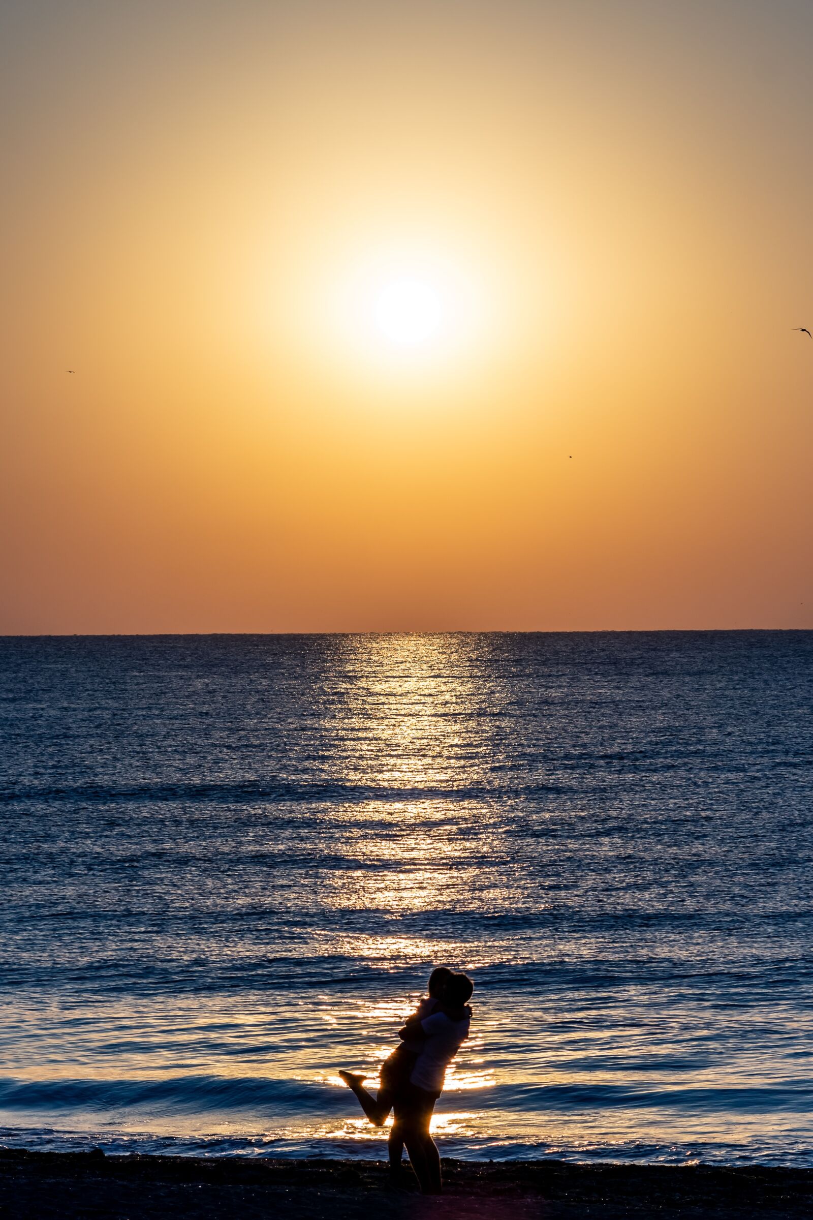 Nikon D7200 sample photo. Sunrise, love, silhouette photography