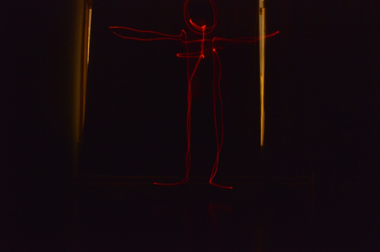 Nikon D3200 sample photo. Neon, body, dance photography