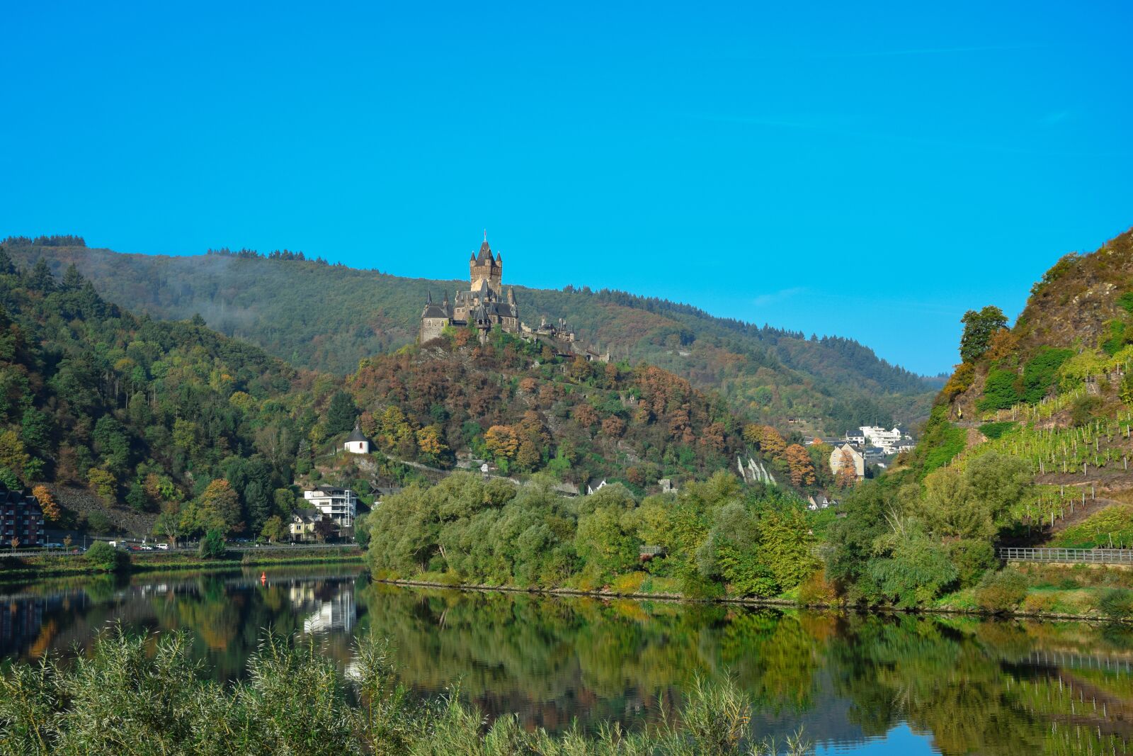 Nikon D3300 sample photo. Landscape, travel, reichsburg cochem photography