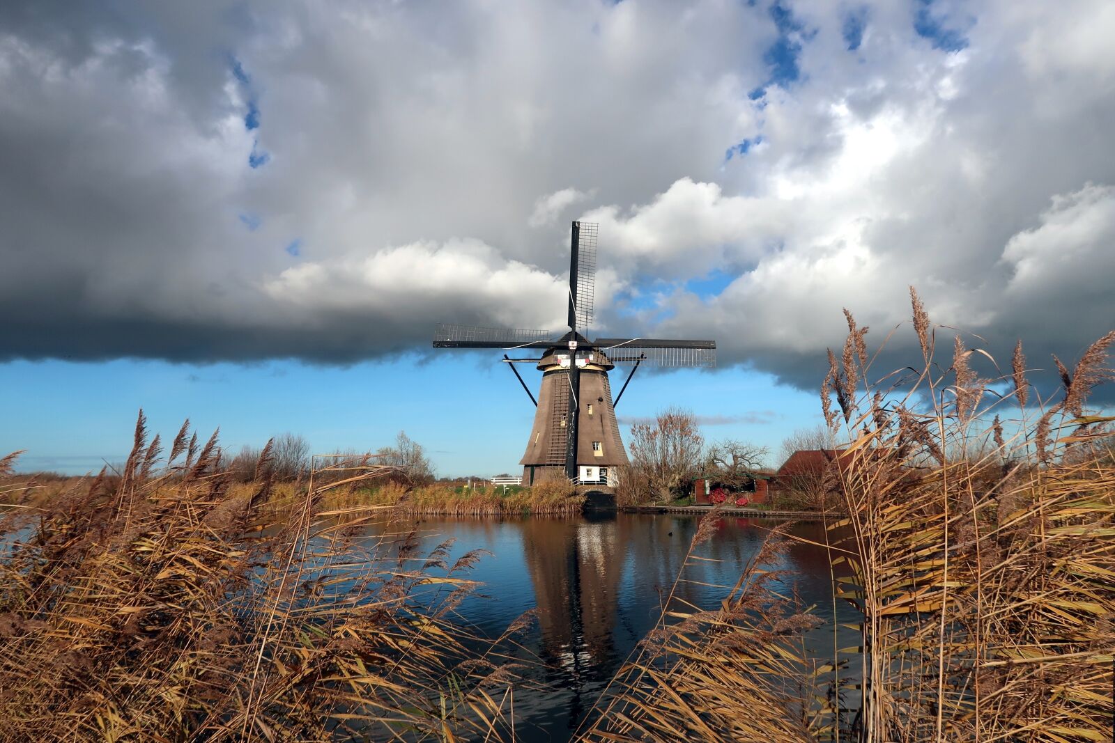 Canon PowerShot G7 X Mark II sample photo. Mill, wind mill, kinderdijk photography