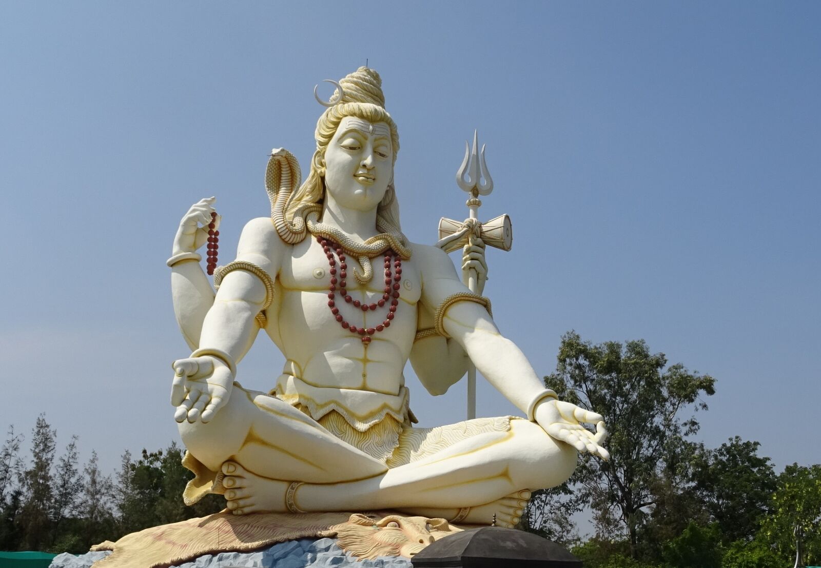 Sony DSC-HX60V sample photo. Lord shiva, statue, god photography
