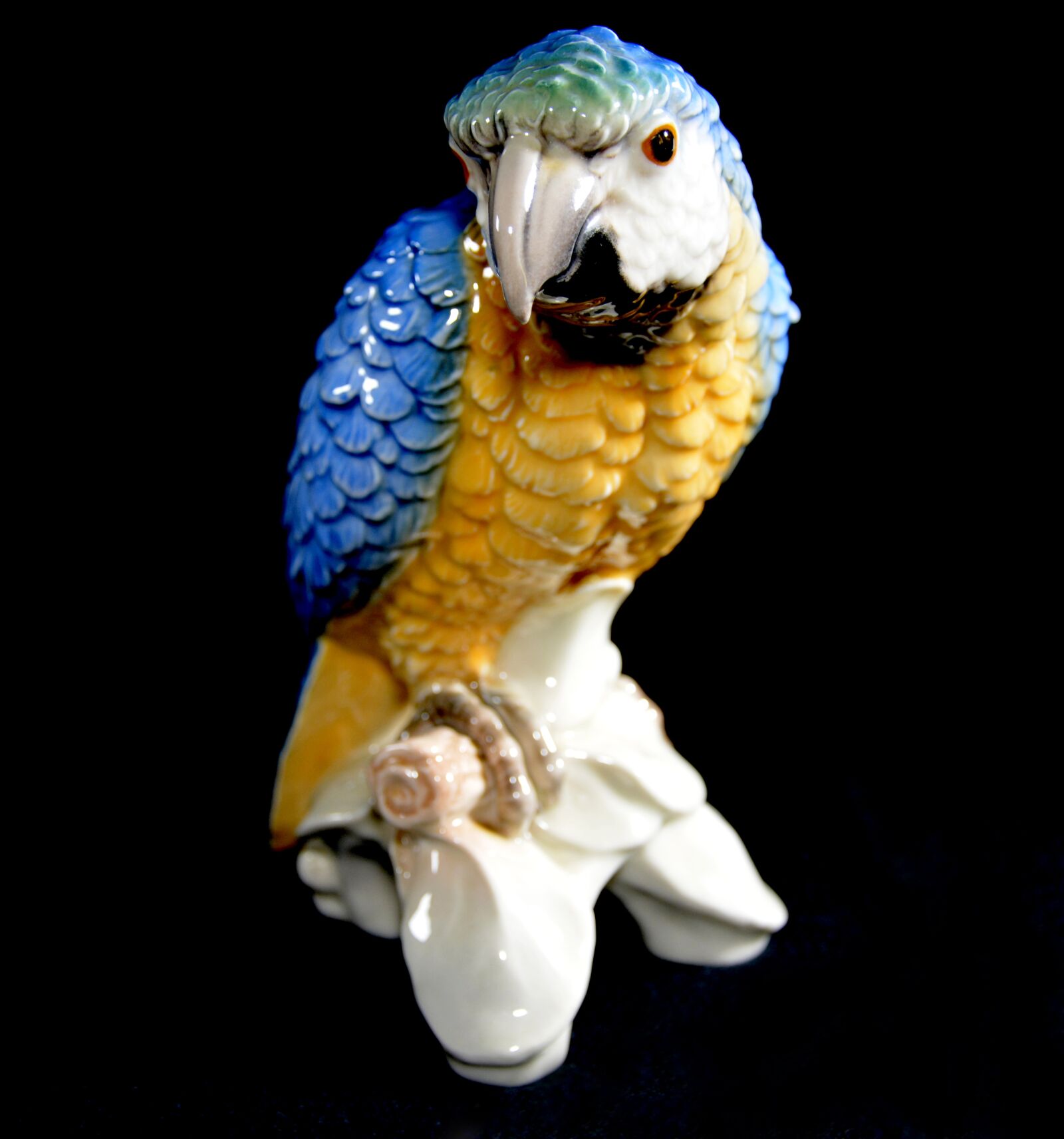 Nikon D5200 sample photo. Porcelain, parrot, statuette photography