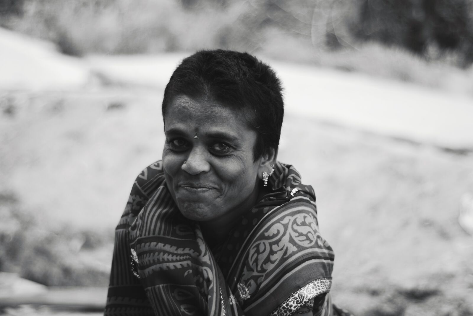 Nikon D60 sample photo. Village, happy, indian photography