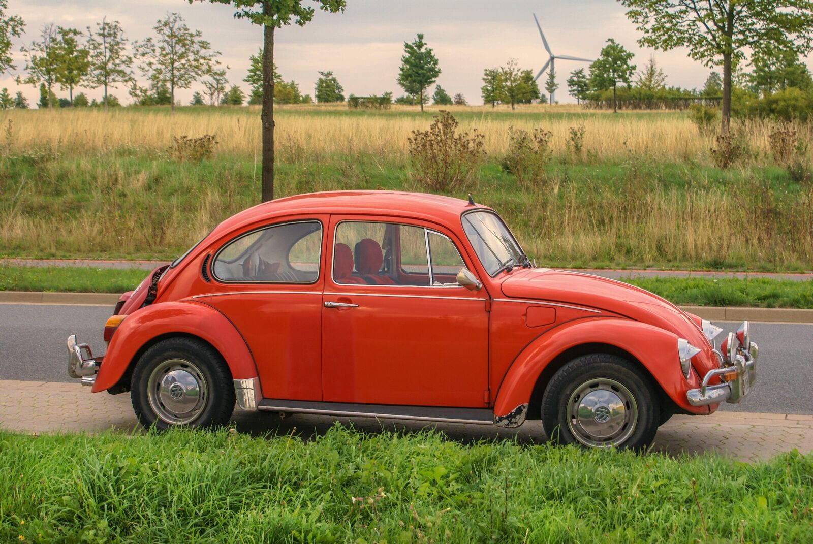 Sony Alpha DSLR-A100 sample photo. Auto, vehicle, vw beetle photography
