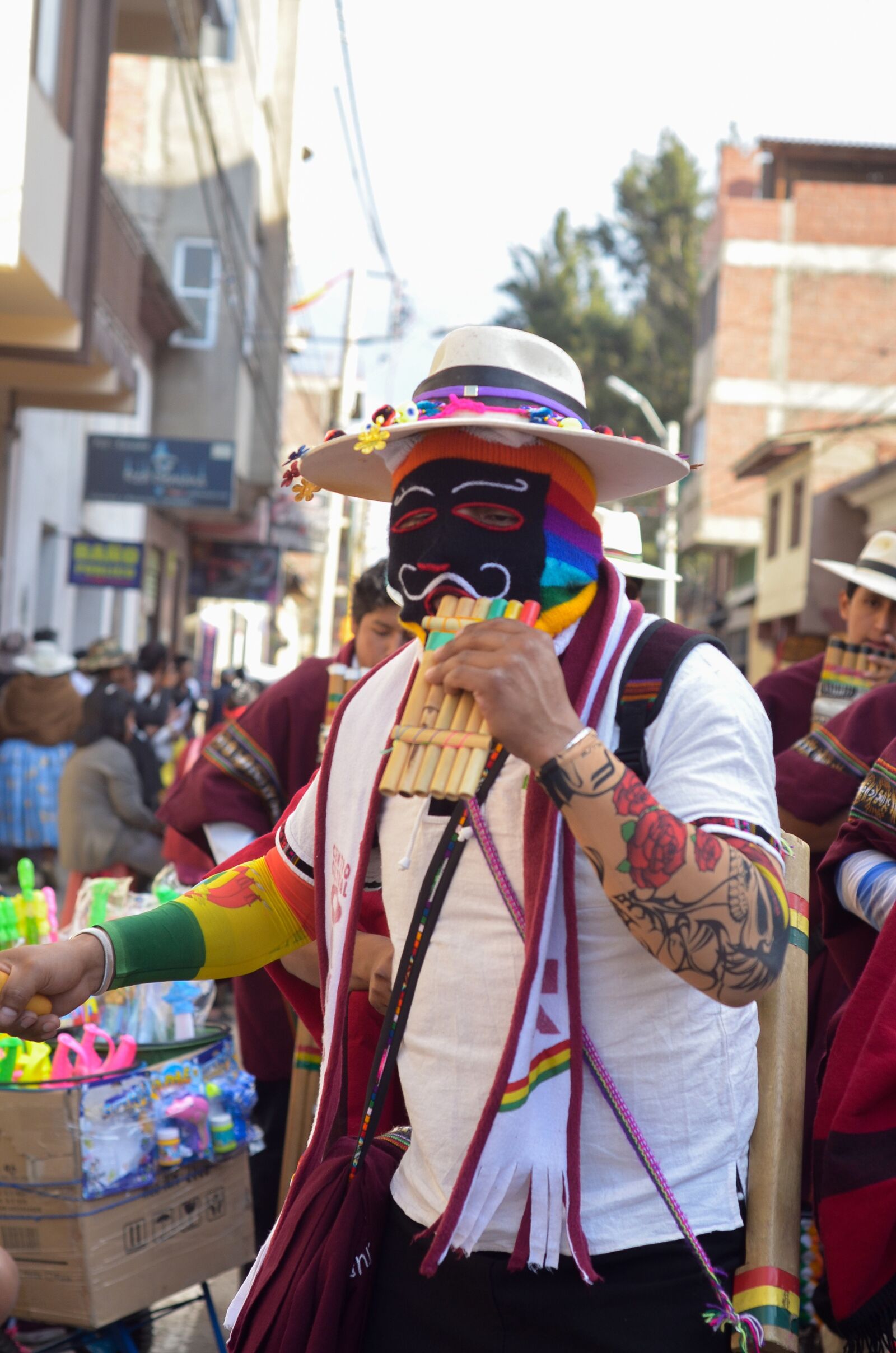 Nikon D5100 sample photo. Zampoñada, andean, sicuri photography