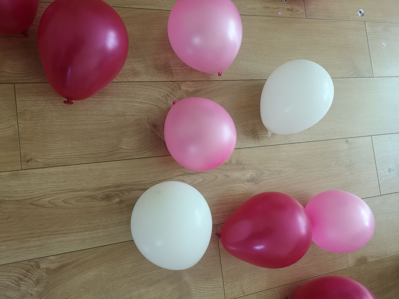 HUAWEI CLT-L09 sample photo. Balloons, white, pink photography
