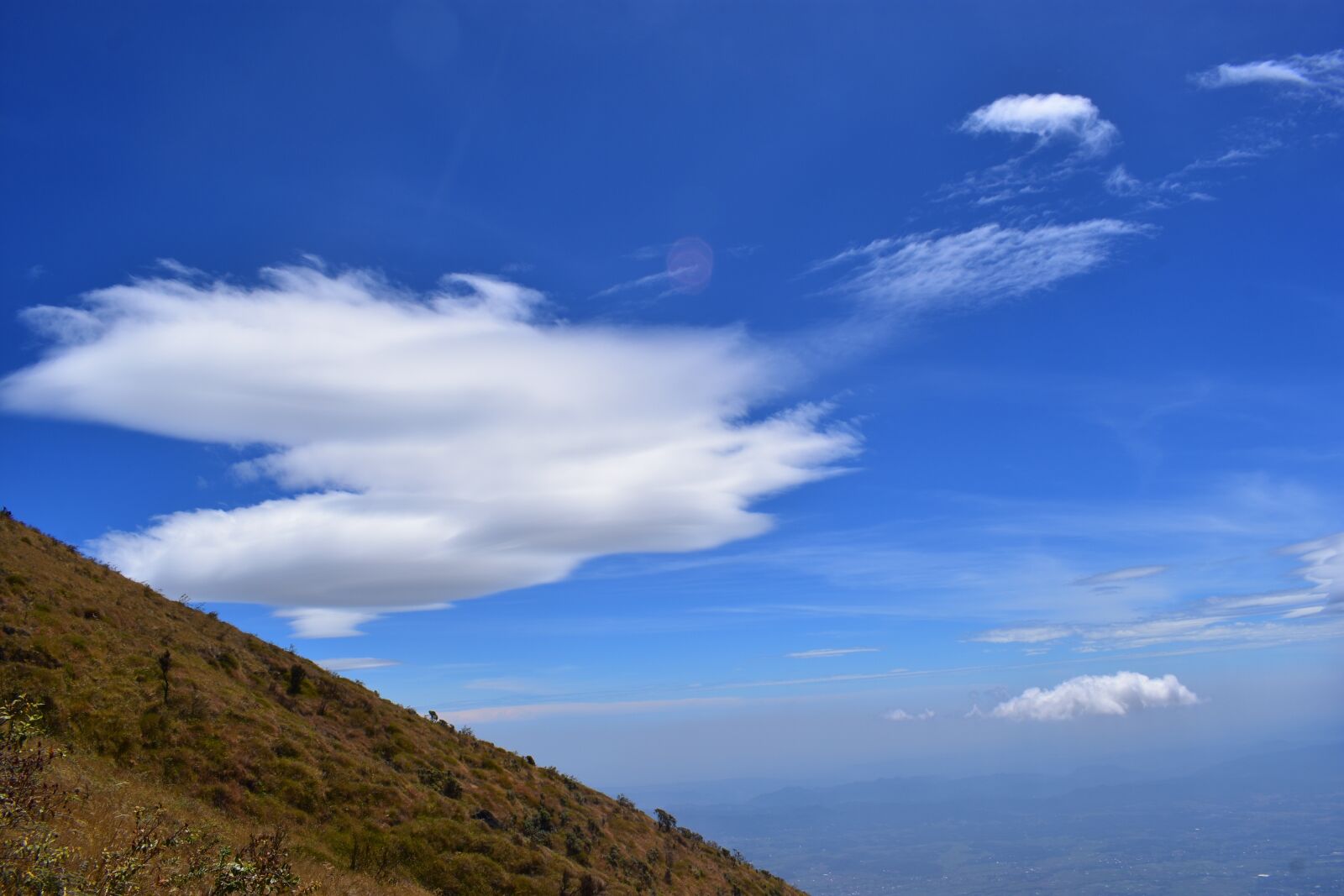 Nikon D3400 sample photo. Cloud, sky, hill photography