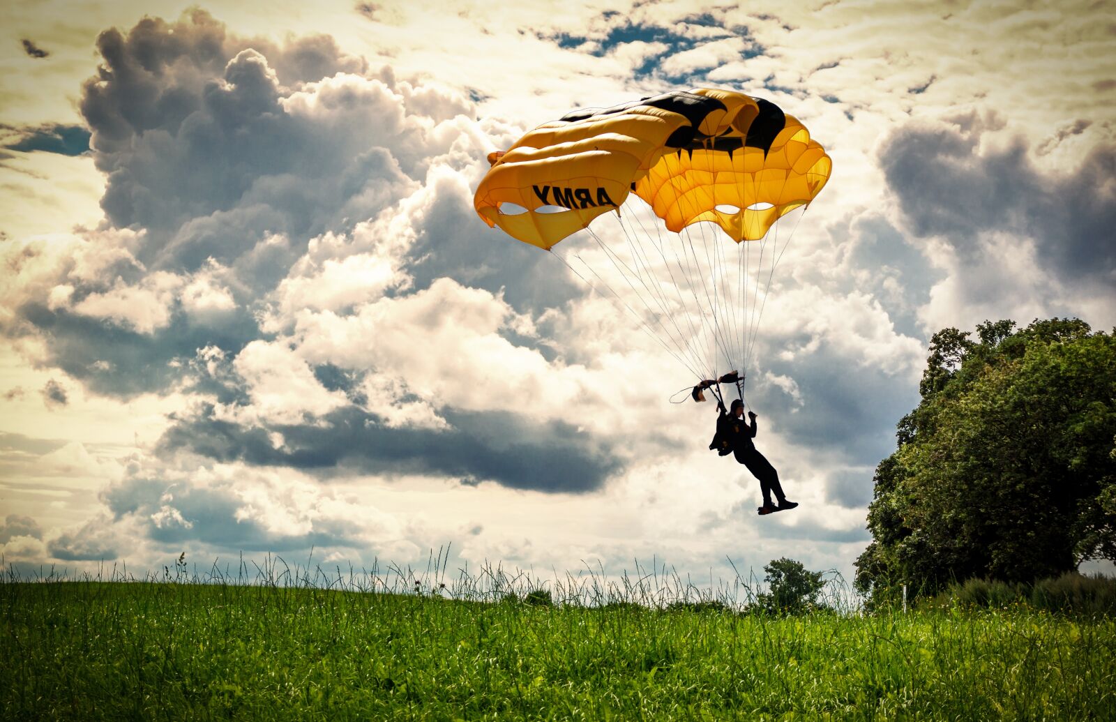 Sony a6000 sample photo. Parachute, nature, idyllic photography