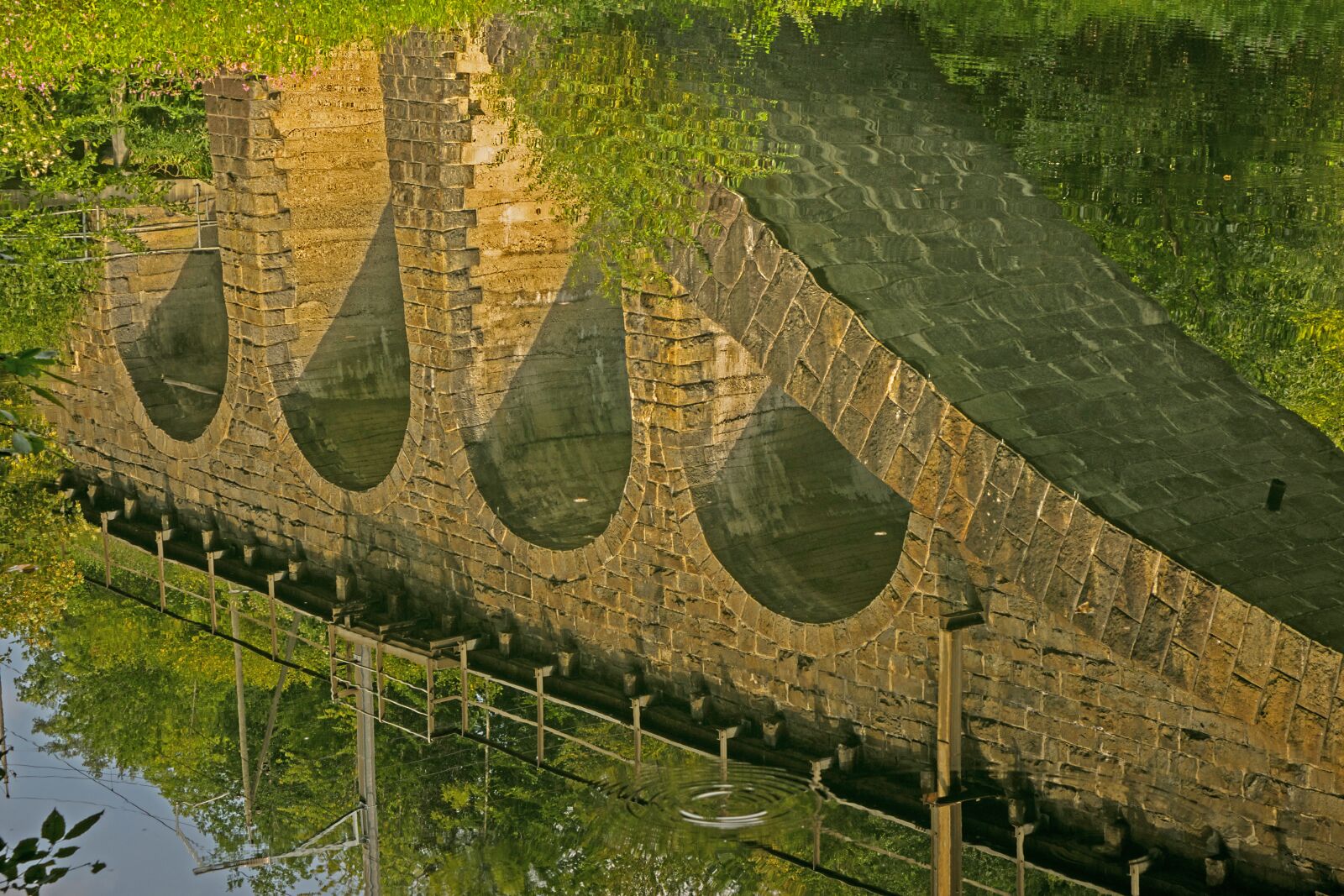 24-200mm F2.8 sample photo. Railway bridge, stone bridge photography