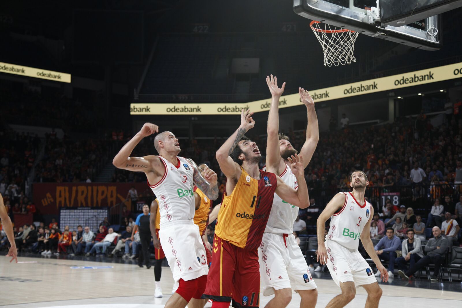 Canon EOS 5D Mark II sample photo. Galatasaray, odeabank, bayern photography