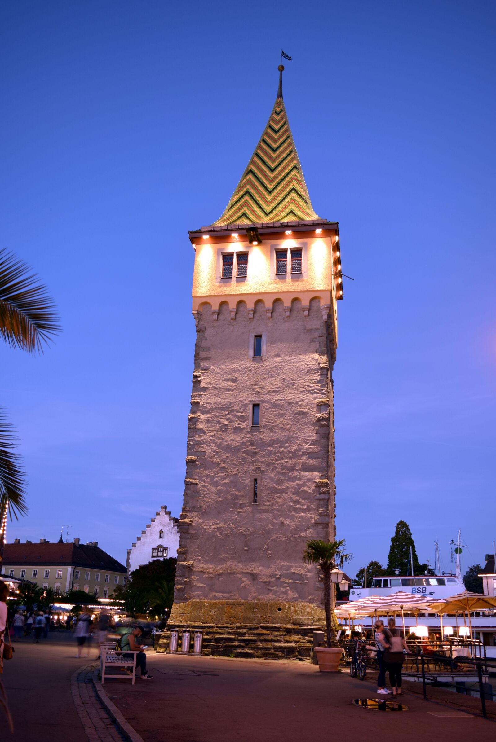 Nikon D5300 sample photo. Lake constance, lindau, tower photography