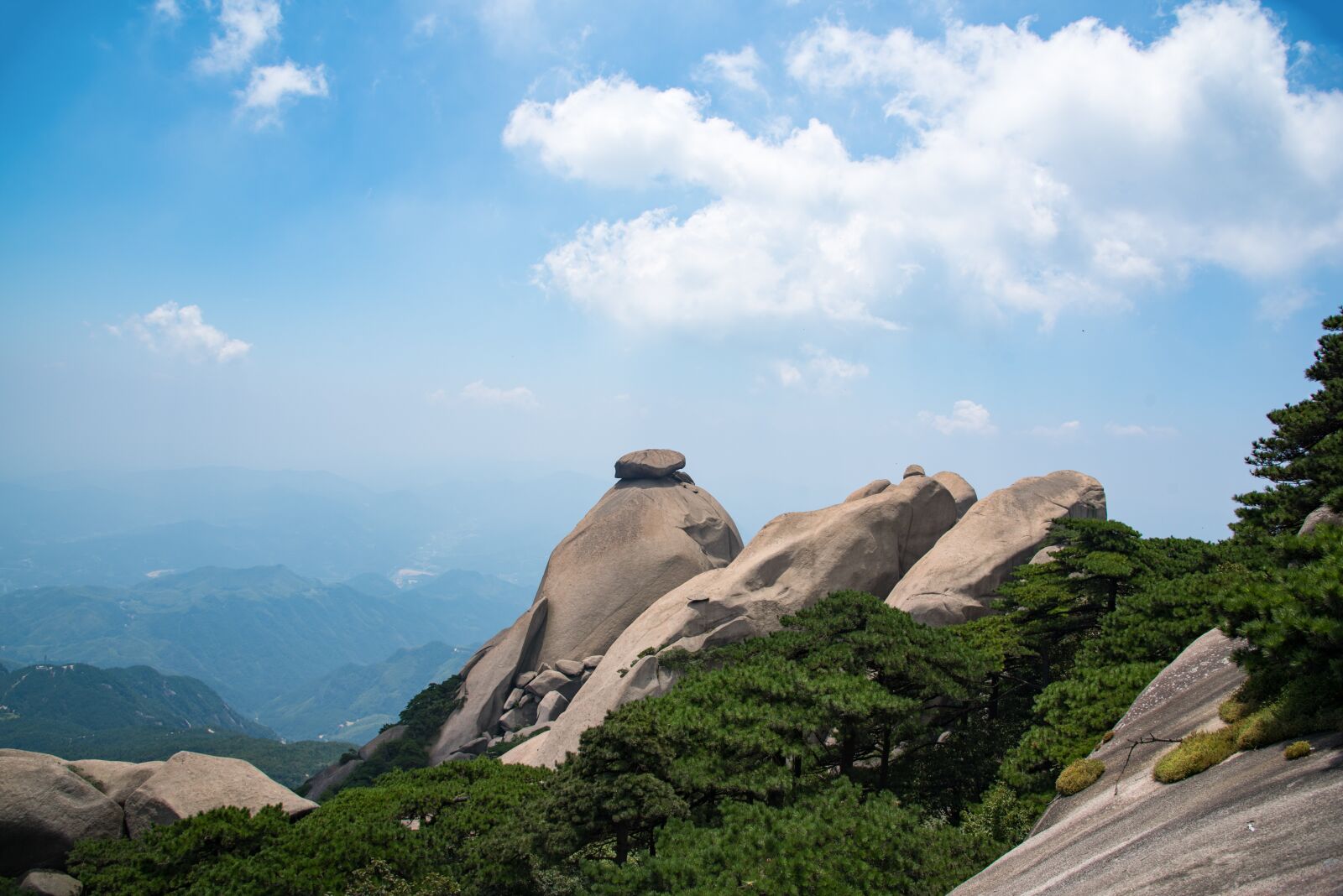 Nikon D750 sample photo. Mountain, tianzhu mountain, cloud photography