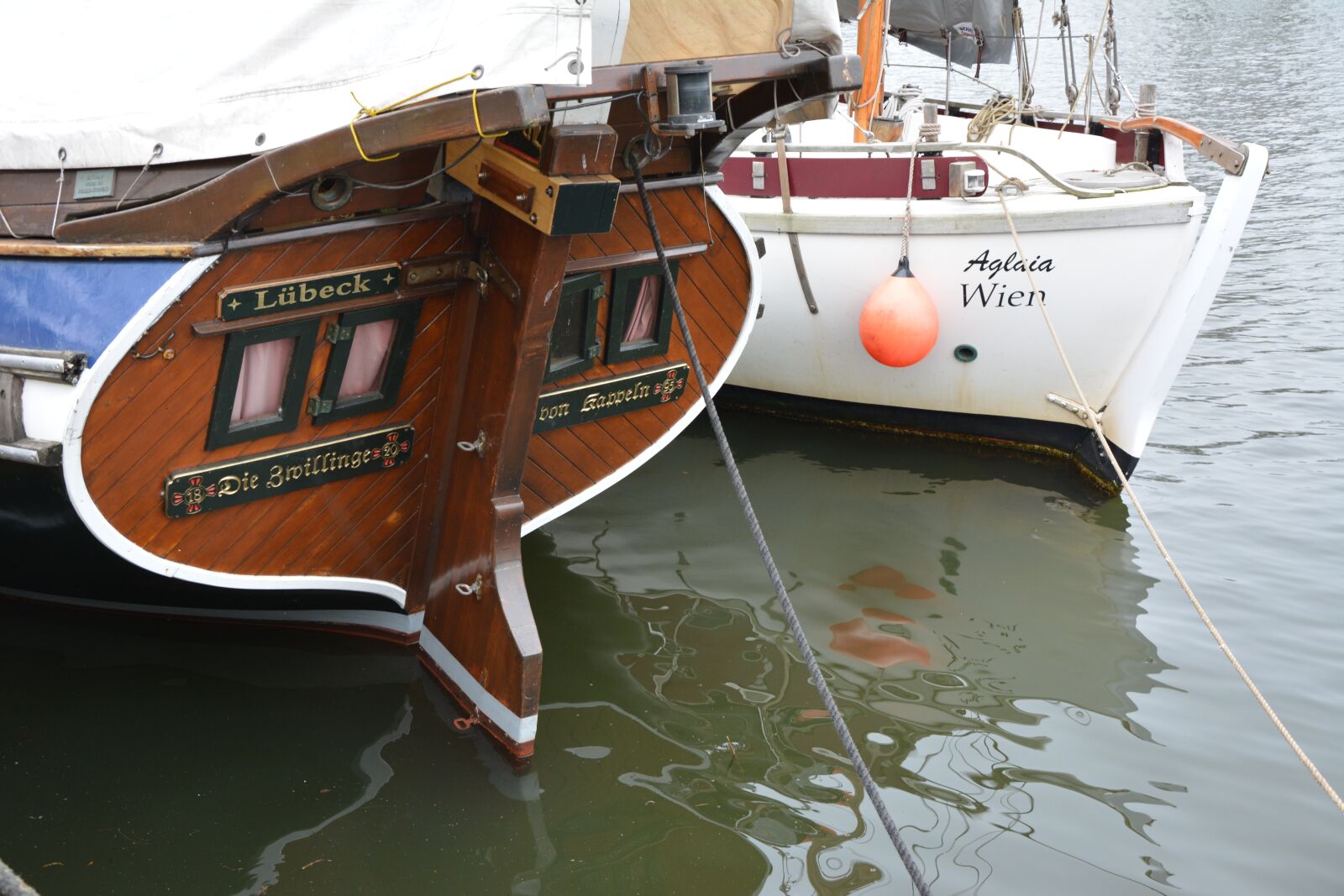 Nikon D5200 sample photo. Lübeck, ship, port photography
