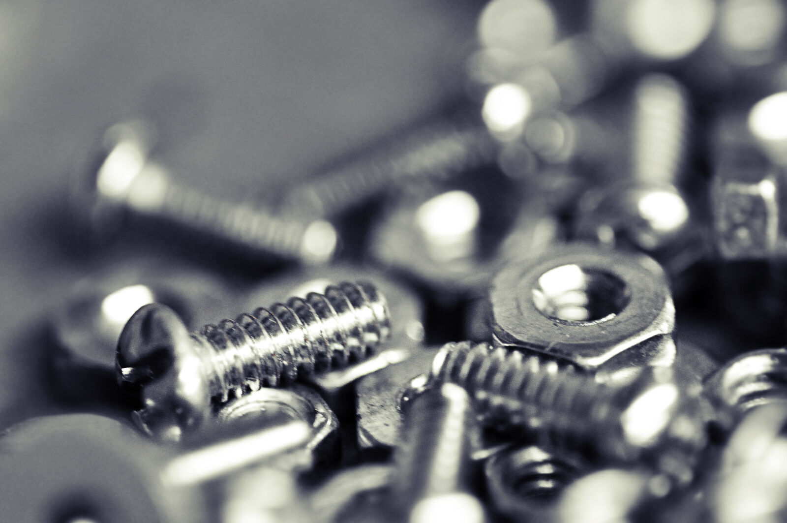Nikon D5000 sample photo. Bolt, nut, nuts, and photography