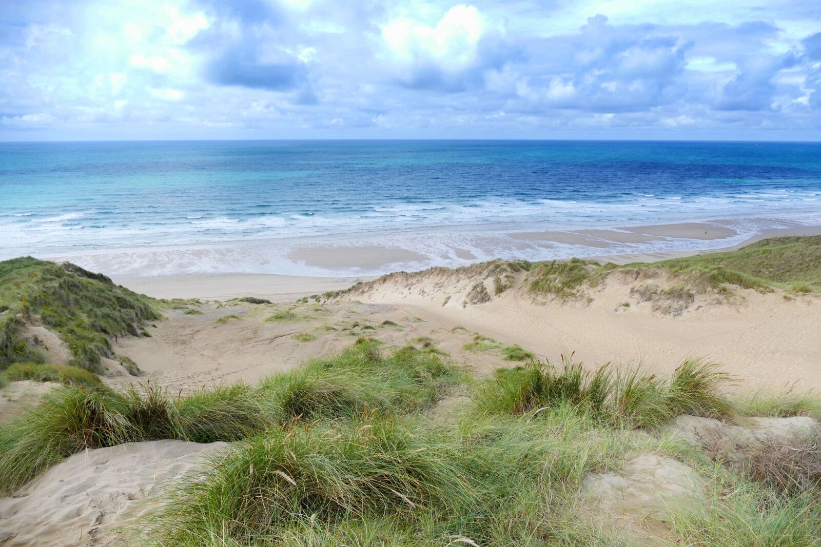 Panasonic Lumix DMC-FZ1000 sample photo. Penhale sands, perranporth, cornwall photography