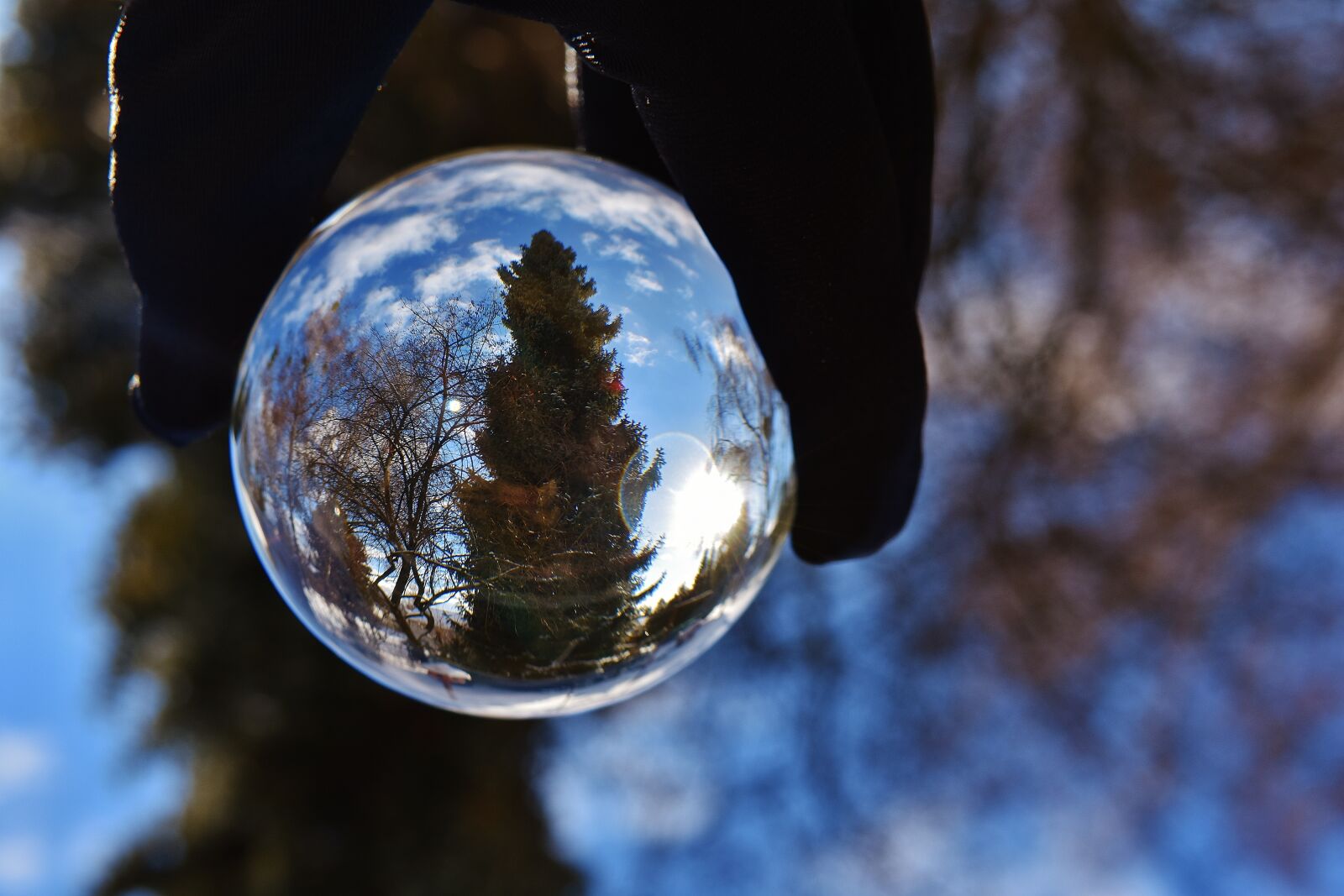 Nikon D7200 sample photo. Ball, sky, blue photography