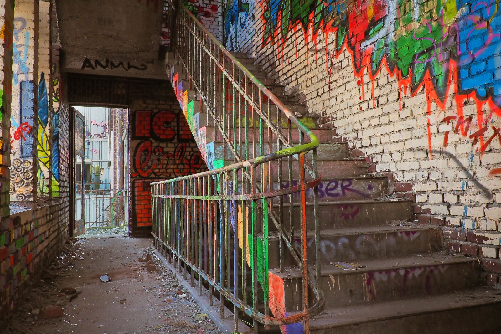 Olympus OM-D E-M10 sample photo. Lost places, abandoned, factory photography