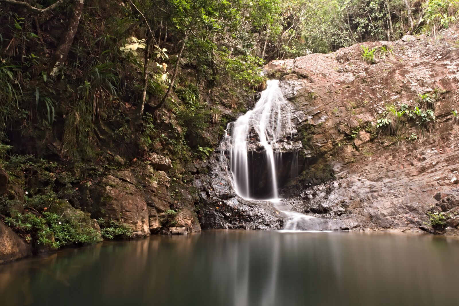 Nikon D7200 sample photo. Waterfalls, motion blur, long photography