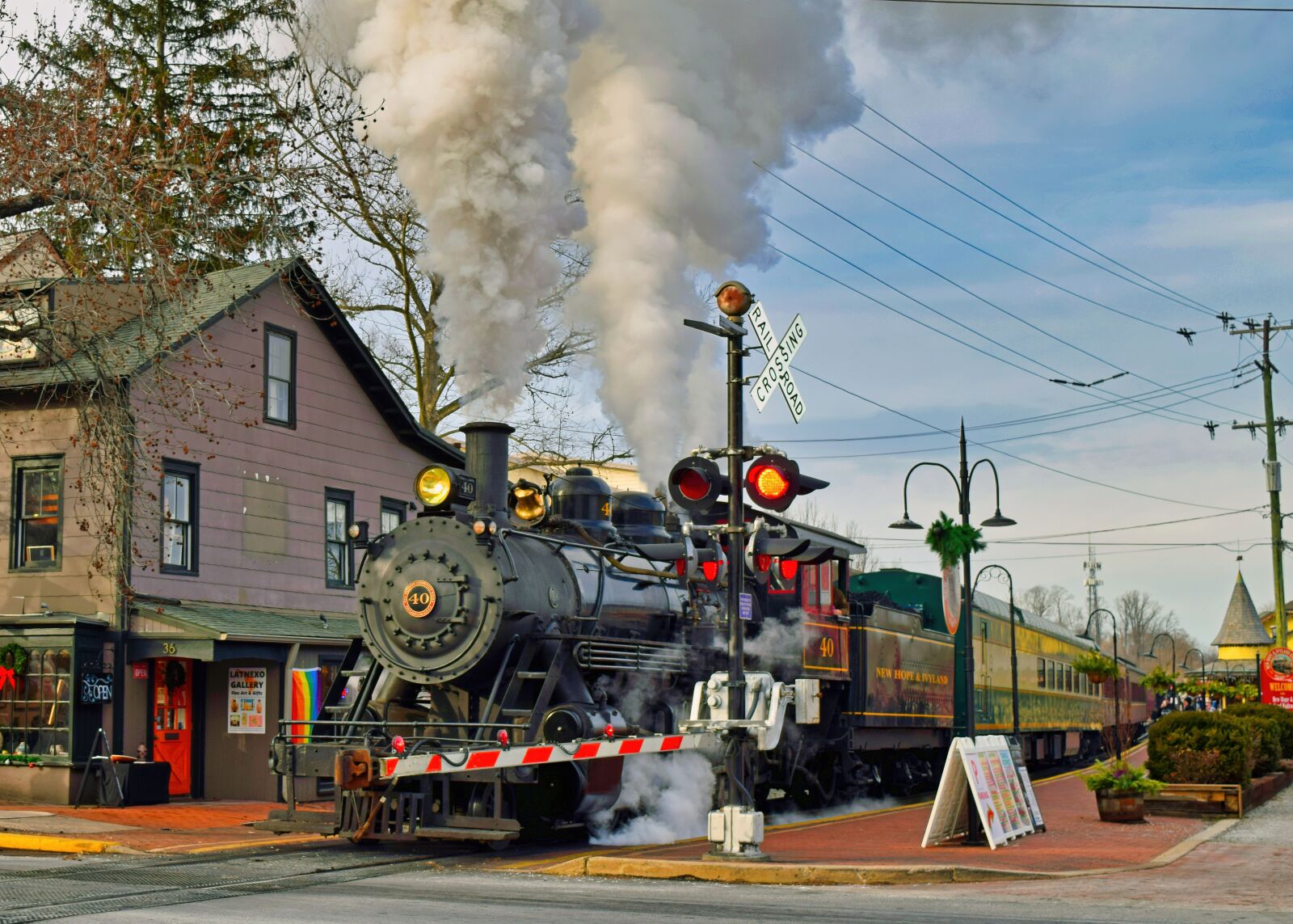 Nikon D3300 sample photo. Christmas, locomotive, train photography