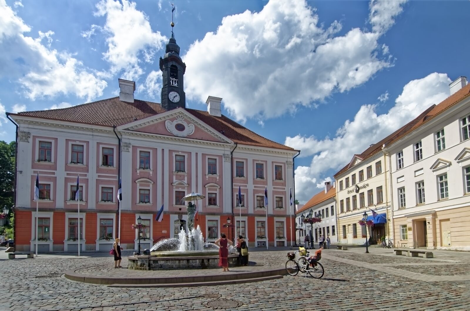 Nikon D7000 sample photo. Estonia, tartu, town hall photography