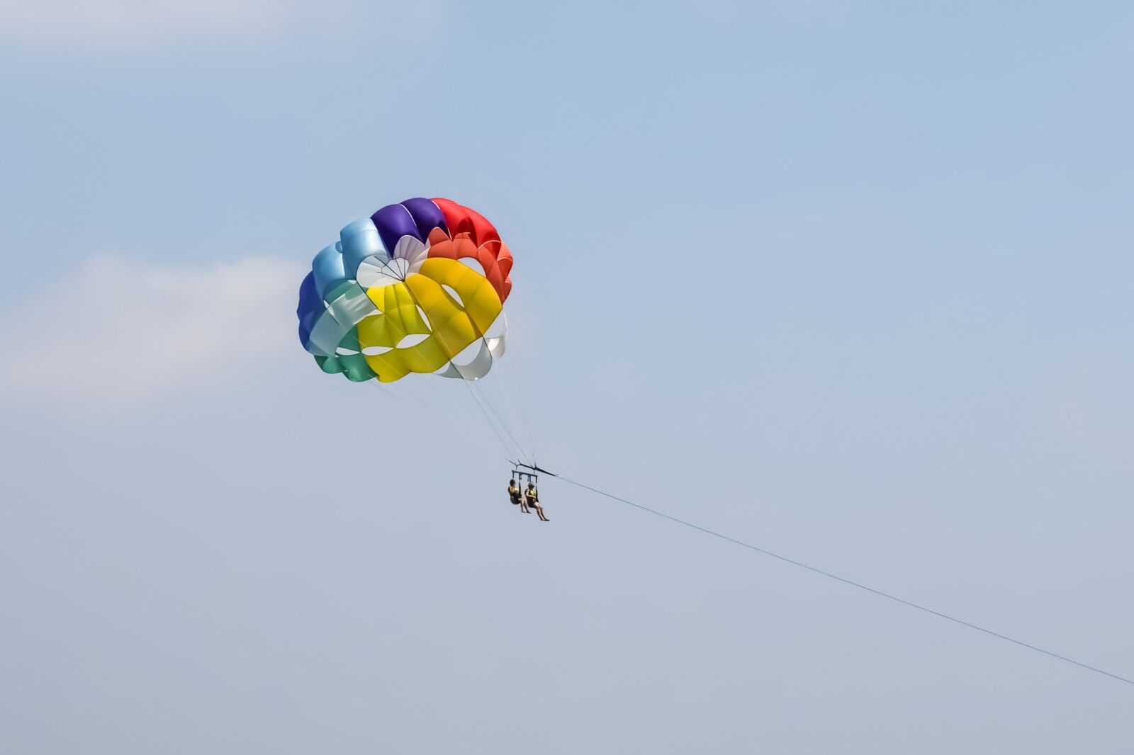Nikon D3300 sample photo. Parachute, paragliding, colorful photography