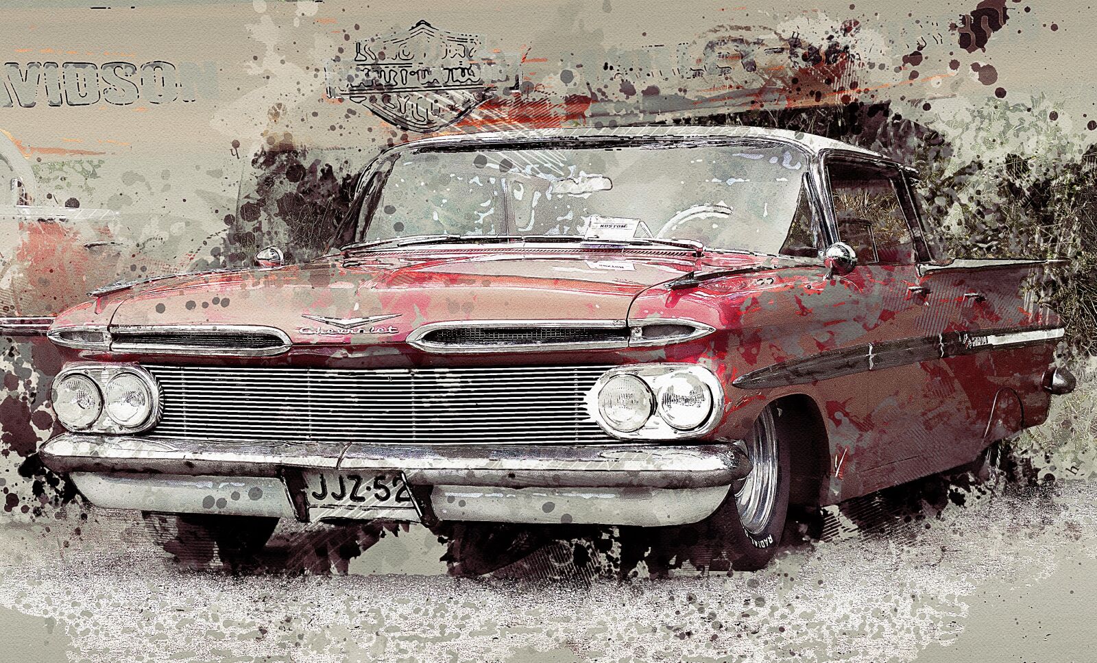 Nikon D3300 sample photo. Car, motor show, old photography
