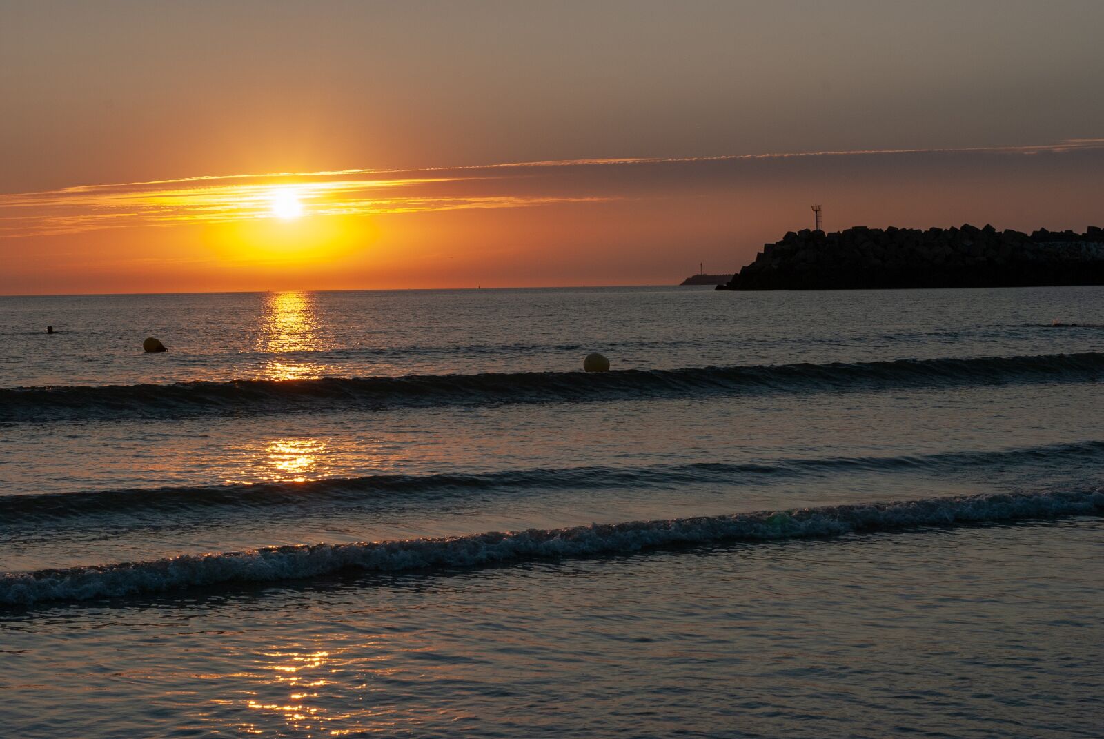 Nikon D80 sample photo. Beach, silhouette, shadow photography