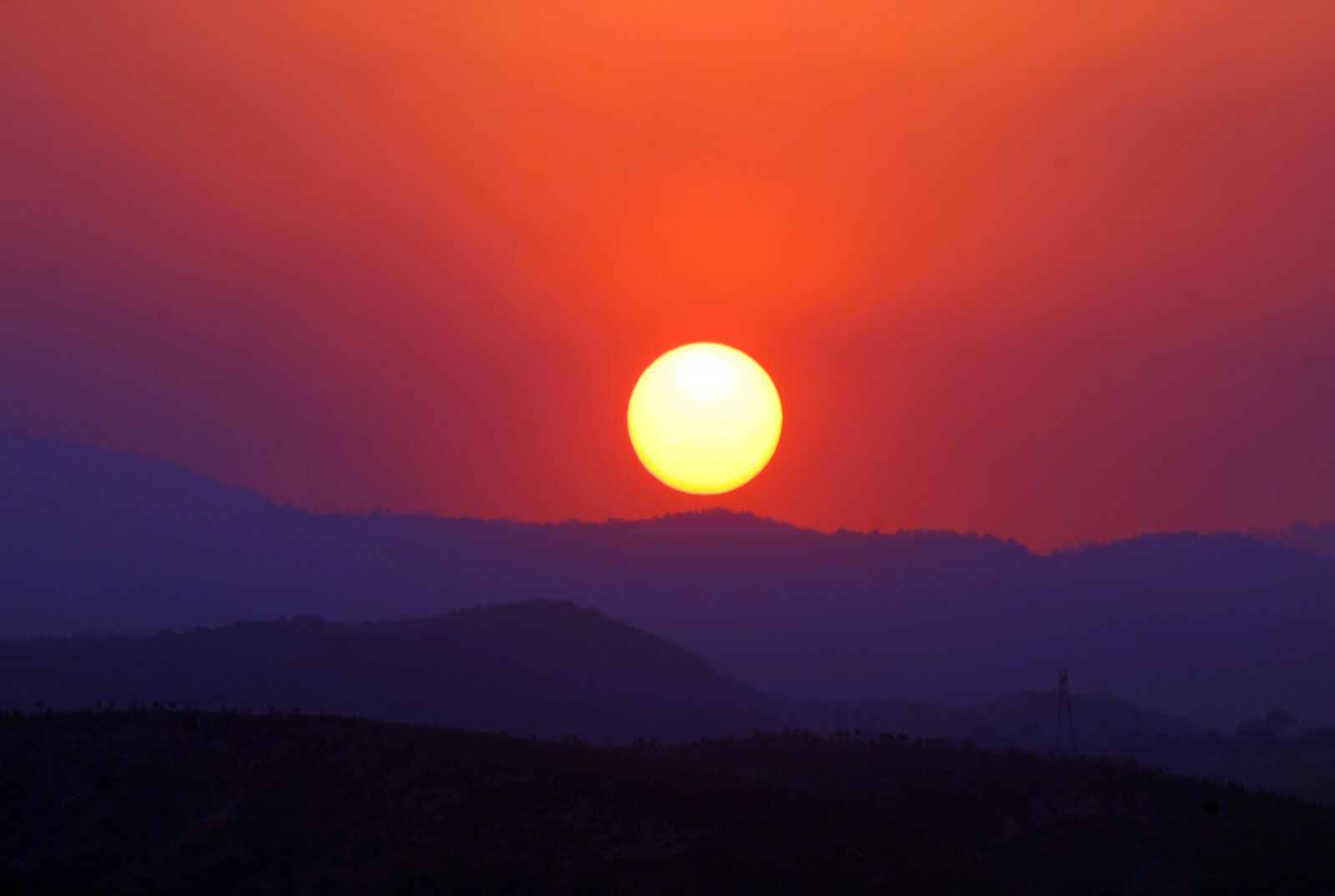 Nikon D200 sample photo. Chilpancingo, gro, sunset photography