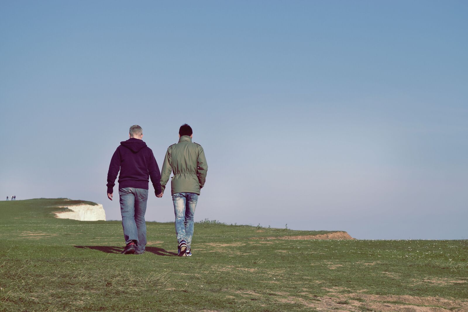Nikon D3300 sample photo. Couple, grass, holding hands photography