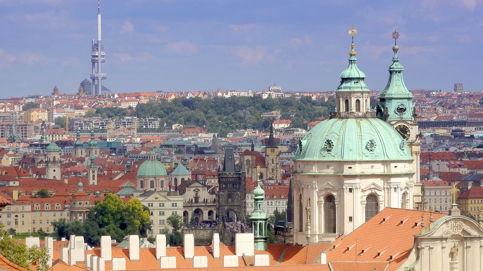 Nikon Coolpix P610 sample photo. Prague, panorama, old town photography