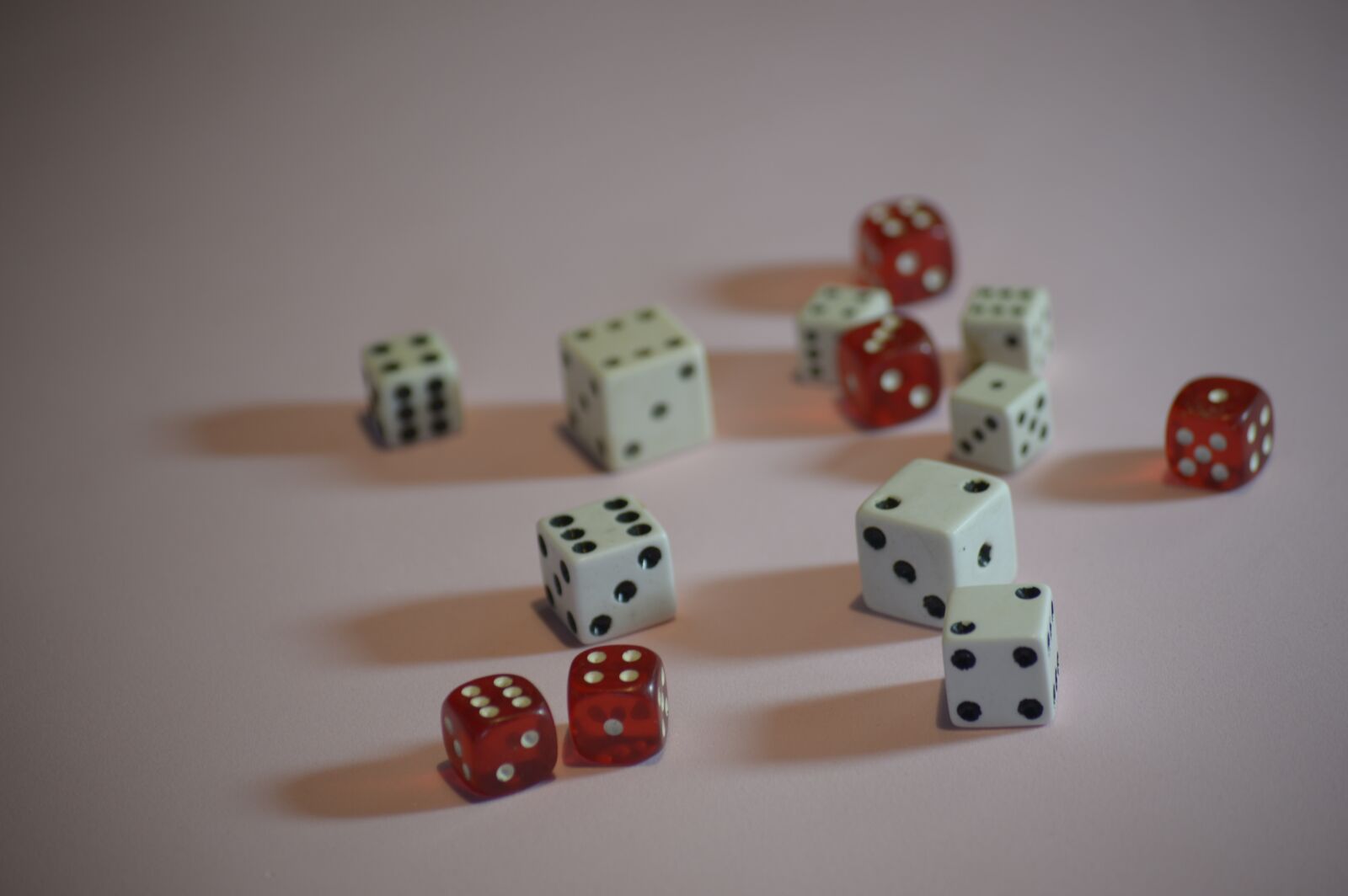 Nikon D3200 sample photo. Dice, play, game photography