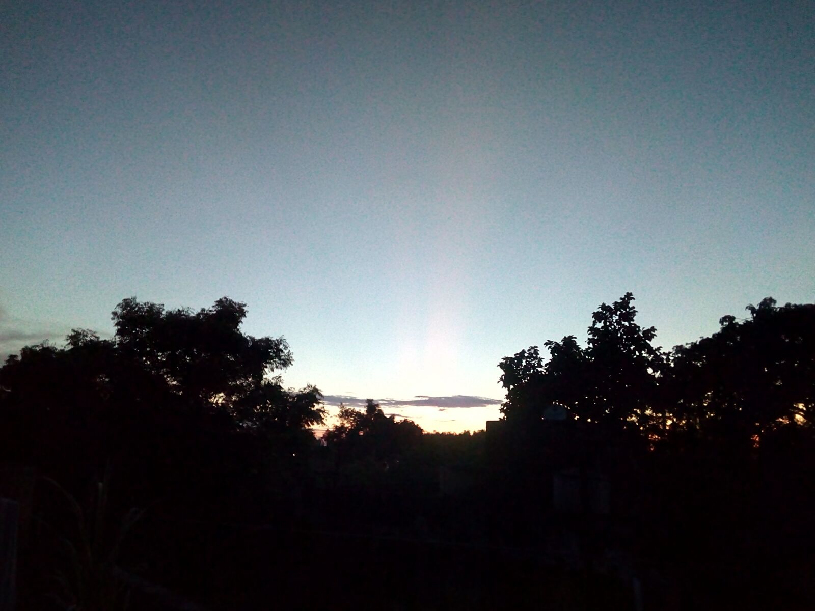 Panasonic P55 Novo 4G sample photo. Nature, sunset, dark bright photography
